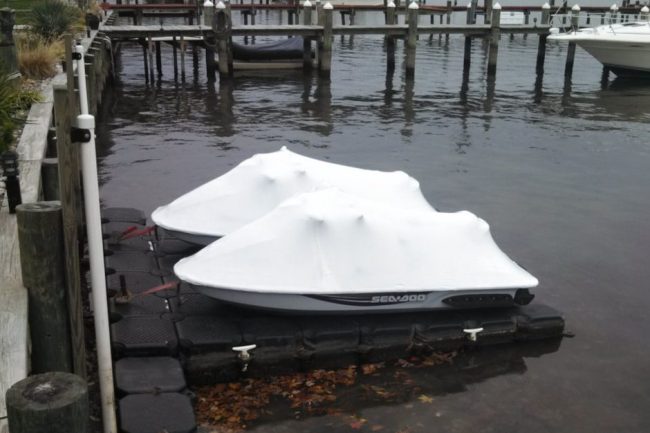 Dock to Deck Shrink Wrap